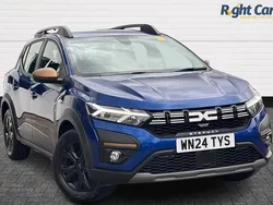 Blue Used 2024 Dacia Sandero Extreme Hatchback | £14,499 (Fair price)