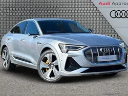 Silver Used 2021 Audi e-tron Sportback S-Line SUV | £28,995 (Fair price)