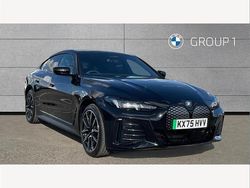 Black New 2025 BMW i4 M Sport Sedan | £58,993 (Fair price)