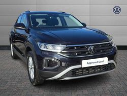 Black Used 2024 VW T-Roc Life SUV | £21,316 (Fair price)
