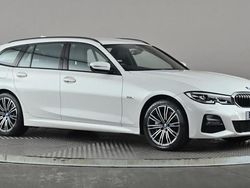 White Used 2022 BMW 330e M Sport Estate | £27,198 (A bit pricey)