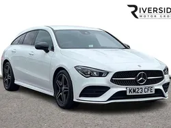 White Used 2023 Mercedes CLA220 Shooting Brake Executive Estate | £27,490 (Fair price)