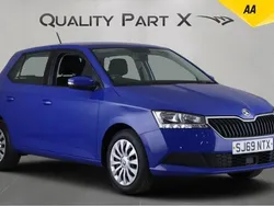 Blue Used 2019 Skoda Fabia Hatchback | £7,975 (Good price)