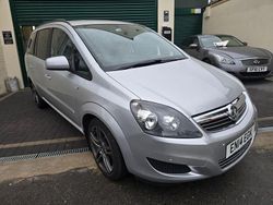 Silver Used 2014 Vauxhall Zafira MPV | £2,250 (Good price)