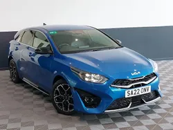 Blue Used 2022 Kia ProCeed GT-Line Hatchback | £17,298 (Fair price)
