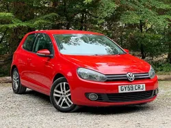 Red Used 2009 VW Golf VI SE Hatchback | £2,490 (Good price)