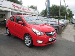 Red Used 2016 Vauxhall Viva Hatchback | £4,995 (Fair price)