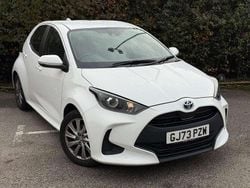 White Used 2023 Toyota Yaris Hybrid Hatchback | £17,999 (Fair price)