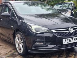 Black Used 2017 Vauxhall Astra SRi Hatchback | £8,625 (Fair price)