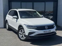 White Used 2021 VW Tiguan Life SUV | £13,495 (Good price)