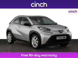 Silver Used 2022 Toyota Aygo PURE Hatchback | £11,199 (Good price)