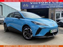Blue Used 2023 MG MG4 EV SE Hatchback | £14,495 (Fair price)