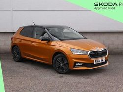 Phoenix orange metallic black magic pearl effect Used 2024 Skoda Fabia Colour Edition Hatchback | £16,795 (Fair price)