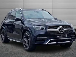 Blue Used 2022 Mercedes GLE400 AMG line Estate | £50,395 (Fair price)