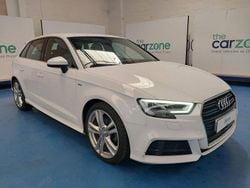 White Used 2018 Audi A3 Sportback S-Line Hatchback | £9,999 (Super price)