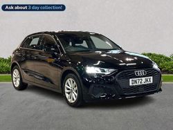 Black Used 2022 Audi A3 Sportback Advanced Hatchback | £18,257 (Fair price)
