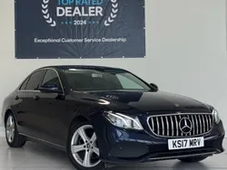 Blue Used 2017 Mercedes E220 SE Sedan | £11,995 (Good price)