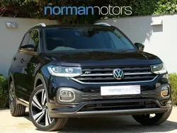 Black Used 2021 VW T-Cross R-line SUV | £20,495 (Fair price)