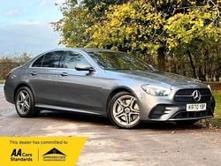 Grey Used 2020 Mercedes E300 AMG line Sedan | £17,491 (Fair price)