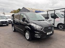 Black Used 2021 Ford Transit Custom Limited Van | £18,000 (Fair price)