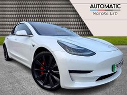 White Used 2020 Tesla Model 3 Performance Sedan | £16,990 (Good price)