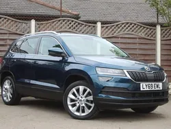 Blue Used 2019 Skoda Karoq SE L SUV | £18,990 (Fair price)