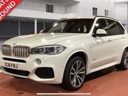 White Used 2018 BMW X5 M Sport SUV | £30,449 (A bit pricey)