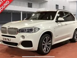 White Used 2018 BMW X5 M Sport SUV | £30,449 (Expensive)