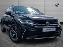Black Used 2023 VW Tiguan R-line Edition SUV | £26,999 (Fair price)