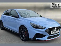Blue Used 2023 Hyundai i30 N Performance Hatchback | £32,204 (A bit pricey)