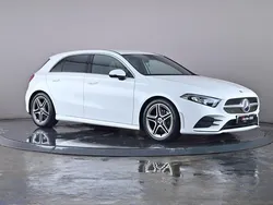 White Used 2019 Mercedes A200 AMG line Hatchback | £16,900 (Fair price)