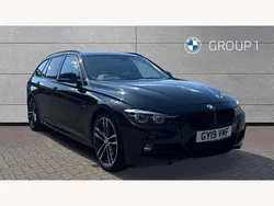 Black Used 2019 BMW 320 M Sport Estate | £20,995 (Good price)