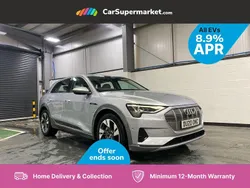Silver Used 2020 Audi e-tron SUV | £22,197 (A bit pricey)