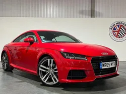 Tango red Used 2015 Audi TT S-Line Coupe | £13,679 (Fair price)