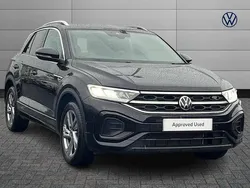 Black Used 2022 VW T-Roc R-line SUV | £21,000 (Fair price)