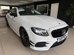 White Used 2017 Mercedes E220 AMG line Coupe | £15,995 (Good price)