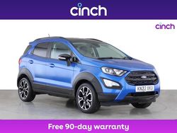 Blue Used 2022 Ford Ecosport Active SUV | £11,299 (Fair price)
