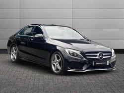 Black Used 2016 Mercedes C250 AMG Line Premium Plus Sedan | £13,995 (Fair price)