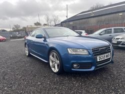 Blue Used 2009 Audi A5 S-Line Coupe | £2,295 (Super price)