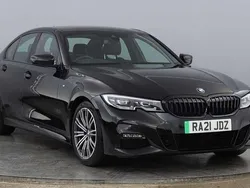 Black Used 2021 BMW 320 M Sport Sedan | £24,512 (Fair price)