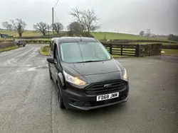 Black Used 2019 Ford Transit Van | £8,995 (A bit pricey)