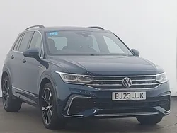 Blue Used 2023 VW Tiguan R-line SUV | £28,498 (Fair price)