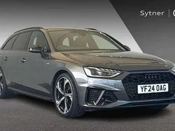 Grey Used 2024 Audi A4 Black Edition Estate | £32,250 (Expensive)
