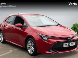 Red Used 2022 Toyota Corolla Hatchback | £16,563 (Good price)