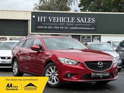 Red Used 2016 Mazda 6 Estate | £11,495 (Expensive)