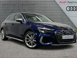 Blue Used 2022 Audi S3 Comfort Hatchback | £32,684 (Fair price)