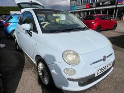 Volare blue Used 2009 Fiat 500 Lounge Hatchback | £2,475 (Expensive)