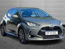 Titan bronze Used 2022 Toyota Yaris Hybrid Design Hatchback | £16,895 (Fair price)