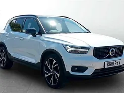 White Used 2018 Volvo XC40 R-Design Pro SUV | £21,499 (Fair price)