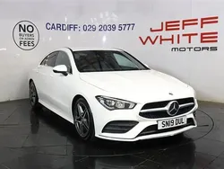 White Used 2019 Mercedes CLA220 AMG line Sedan | £20,488 (Good price)